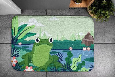 Non slip bath mat Frog