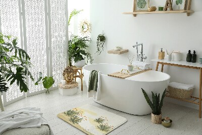 Bath mat Plants Flowers