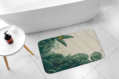 Bath rug Monstera Plants