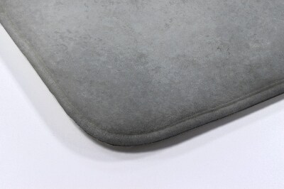 Bathroom mat Grey concrete