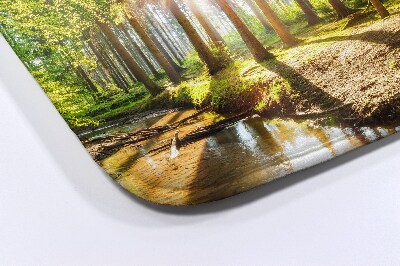 Bath rug Landscape Forest