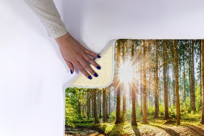 Bath rug Landscape Forest