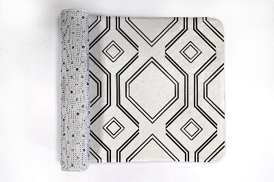 Bath mat Square patterns