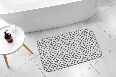 Bathroom mat Brown patterns