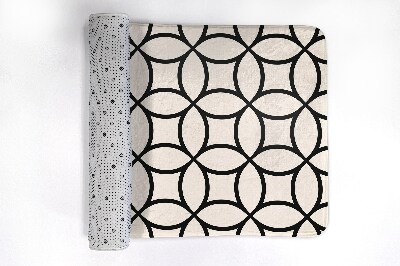 Non slip bath mat Geometric pattern