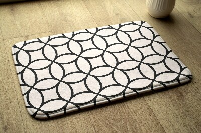 Non slip bath mat Geometric pattern