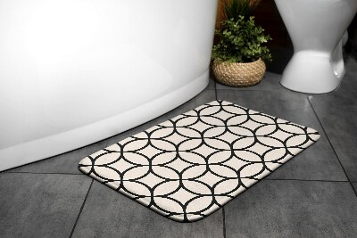 Non slip bath mat Geometric pattern