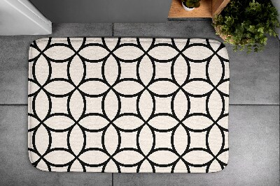 Non slip bath mat Geometric pattern