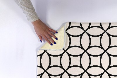 Non slip bath mat Geometric pattern