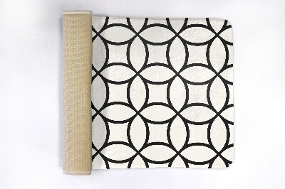 Non slip bath mat Geometric pattern