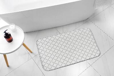 Bathroom carpet Geometric pattern