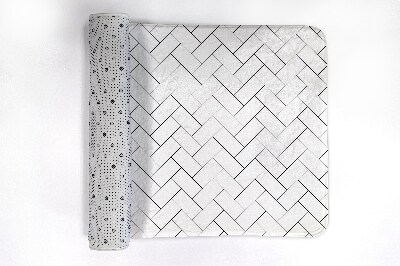 Bathroom mat Rectangles Pattern