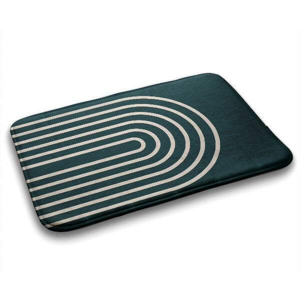 Bathmat Geometric Pattern