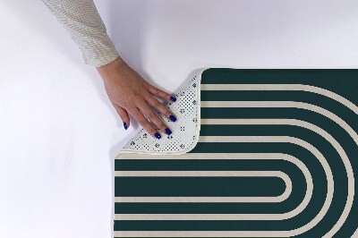 Bathmat Geometric Pattern