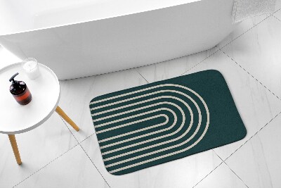 Bathmat Geometric Pattern