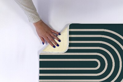 Bathmat Geometric Pattern