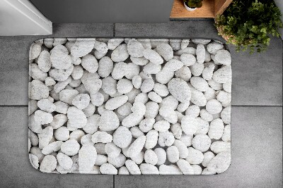 Bathroom rug Stones