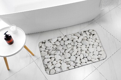 Bathroom rug Stones