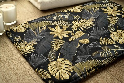 Non slip shower mat Gold Plants