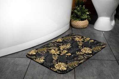 Non slip shower mat Gold Plants