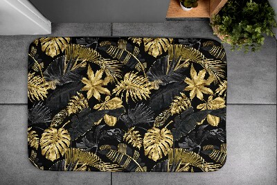 Non slip shower mat Gold Plants