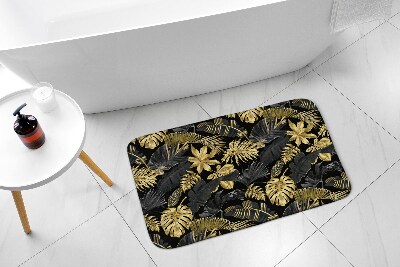 Non slip shower mat Gold Plants