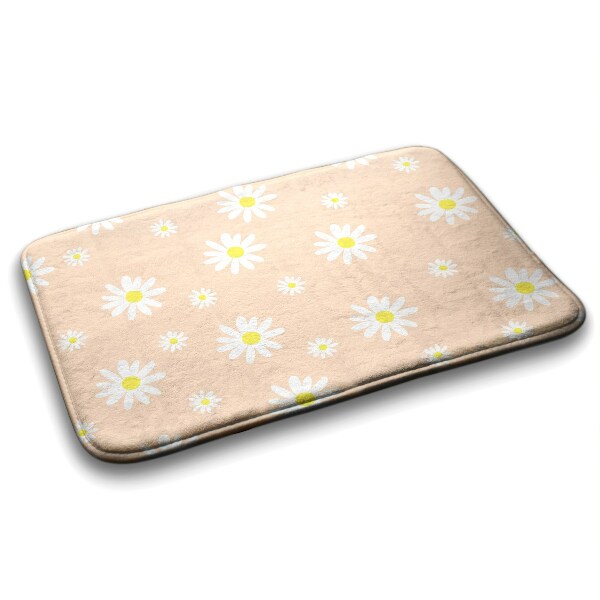 Non slip shower mat Flowers pattern