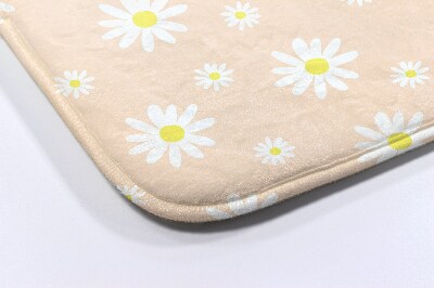 Non slip shower mat Flowers pattern