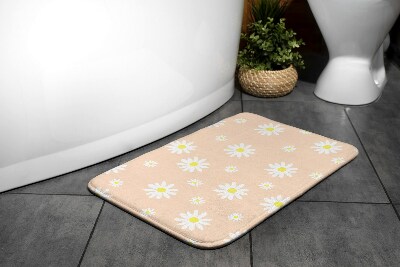 Non slip shower mat Flowers pattern