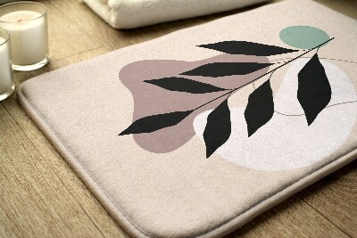 Non slip bath mat Leaf