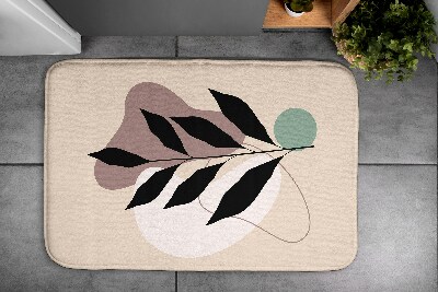 Non slip bath mat Leaf