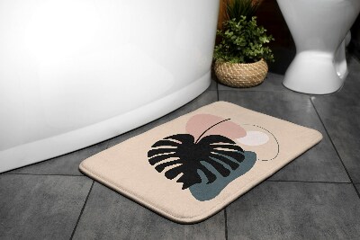 Bathmat Monstera leaf