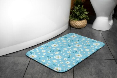 Bathroom mat Floral pattern