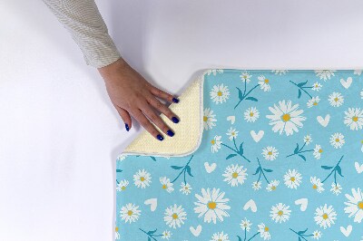 Bathroom mat Floral pattern