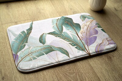 Bath mat Leaves