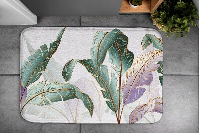 Bath mat Leaves