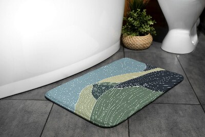 Bathmat Geometric Landscape