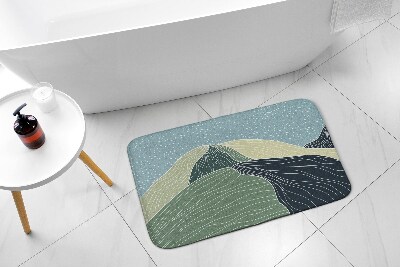 Bathmat Geometric Landscape