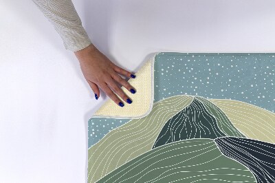 Bathmat Geometric Landscape