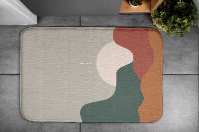 Bathroom mat Sunrise