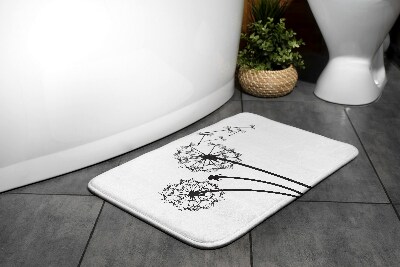 Bath mat Inflatable Flowers