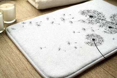 Bathroom rug Inflatable Flowers