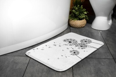 Bathroom rug Inflatable Flowers