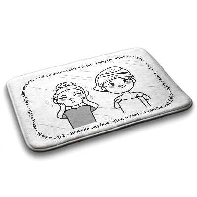 Non slip bath mat Girls