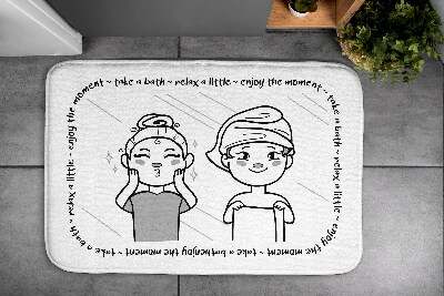 Non slip bath mat Girls