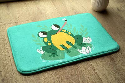 Bath mat Frog