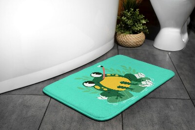 Bath mat Frog