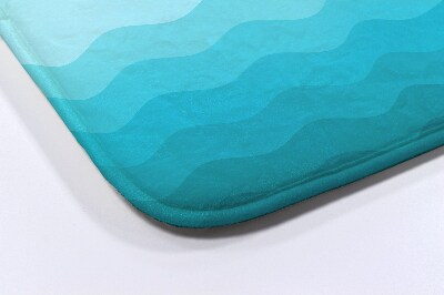 Bath rug Geometric Waves