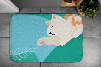 Bathmat Cat Animals