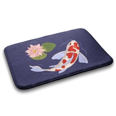 Bath mat Koi fish